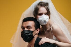 coronovirus wedding