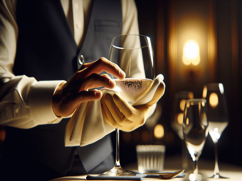 best glassware polishing techniques for restaurants