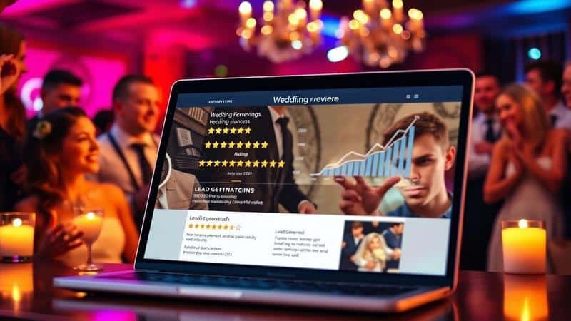 WeddingWire reviews widget